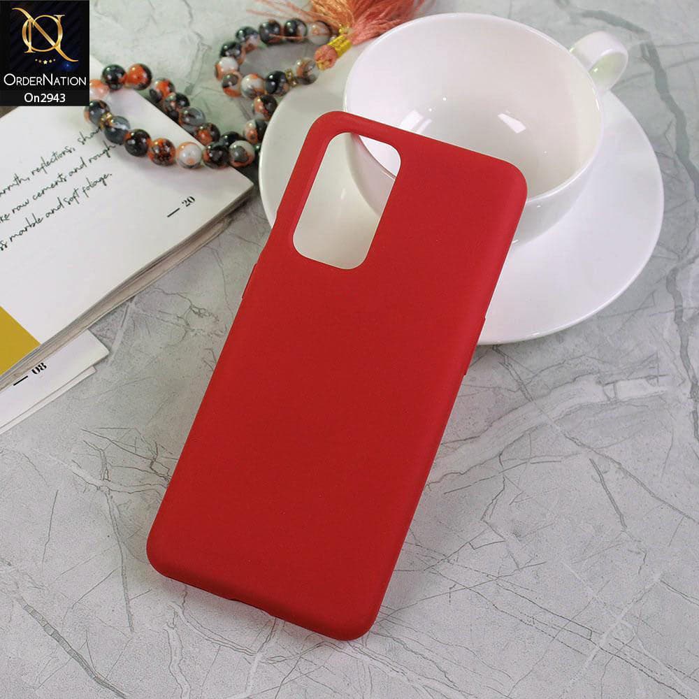 OnePlus 9 Pro Cover - Red - Soft Silicon Premium Quality Back Case