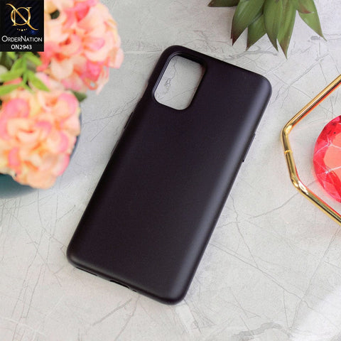 OnePlus 9R Cover  - Black - Soft Silicon Premium Quality Back Case