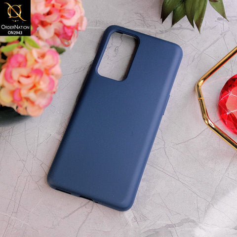 OnePlus 9RT 5G Cover  - Blue - Soft Silicon Premium Quality Back Case