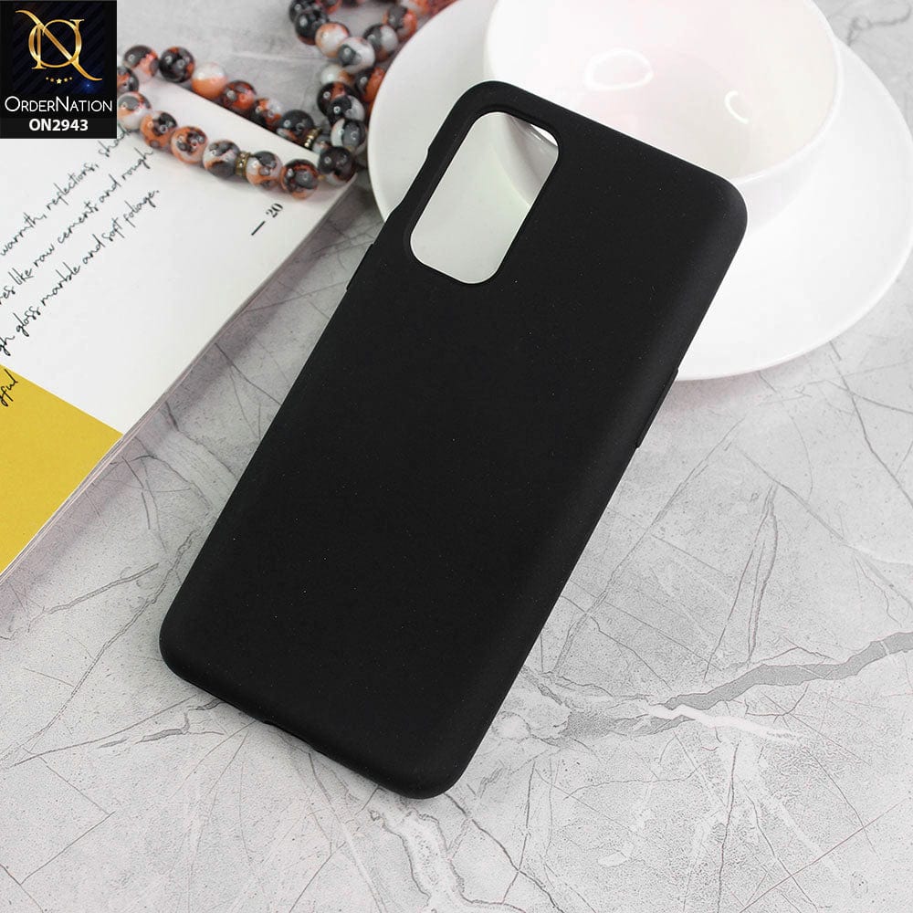 OnePlus Nord 2 Cover - Black - Soft Silicon Premium Quality Back Case