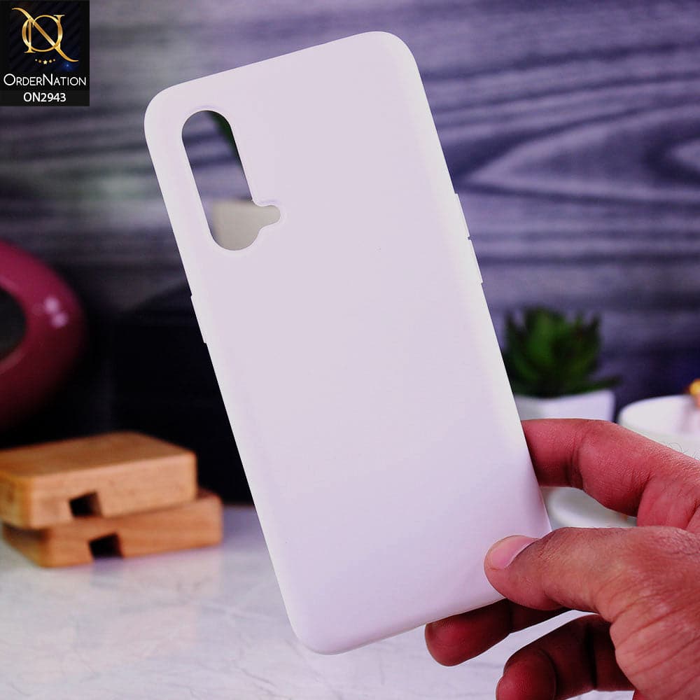 OnePlus Nord CE 5G Cover - White - Soft Silicon Premium Quality Back Case