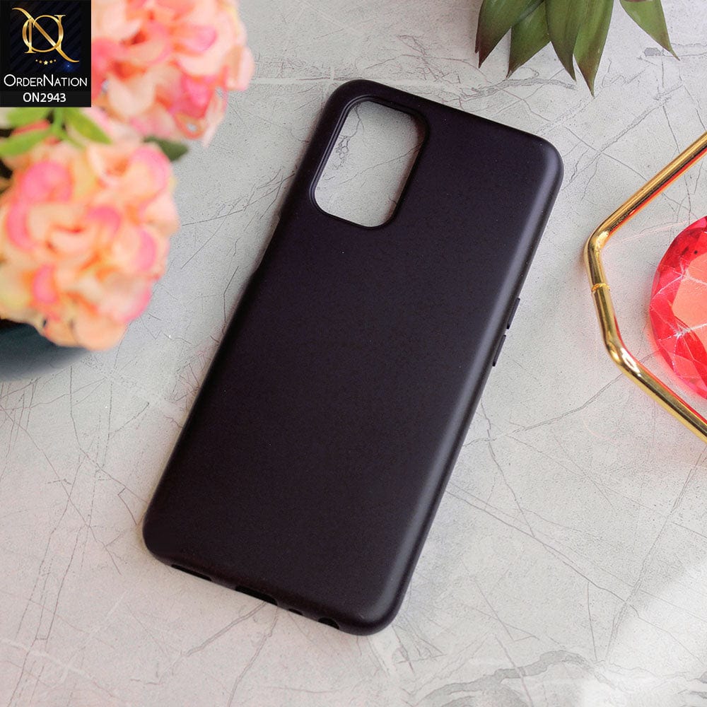 OnePlus Nord N200 5G Cover  - Black - Soft Silicon Premium Quality Back Case