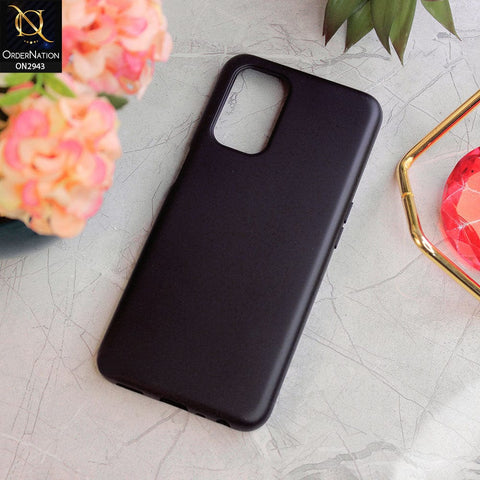 OnePlus Nord N200 5G Cover  - Black - Soft Silicon Premium Quality Back Case