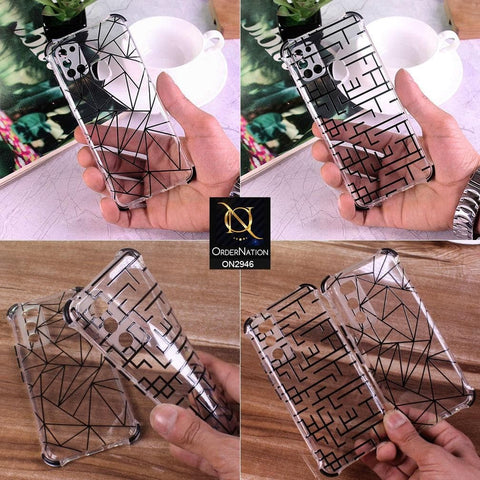 iPhone 12 Pro Cover - Design 2 - Abstract Lines Resign Soft Protective Case