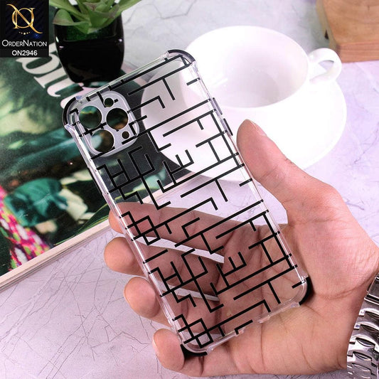 iPhone 12 Pro Cover - Design 2 - Abstract Lines Resign Soft Protective Case