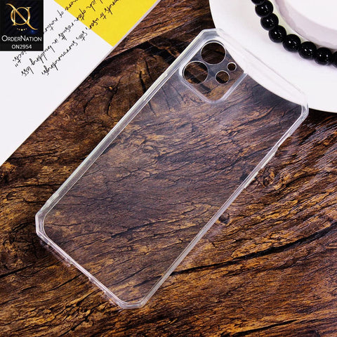 iPhone 12 - Straight Edge Rubik Cube Anti Fall Transparent Soft Case