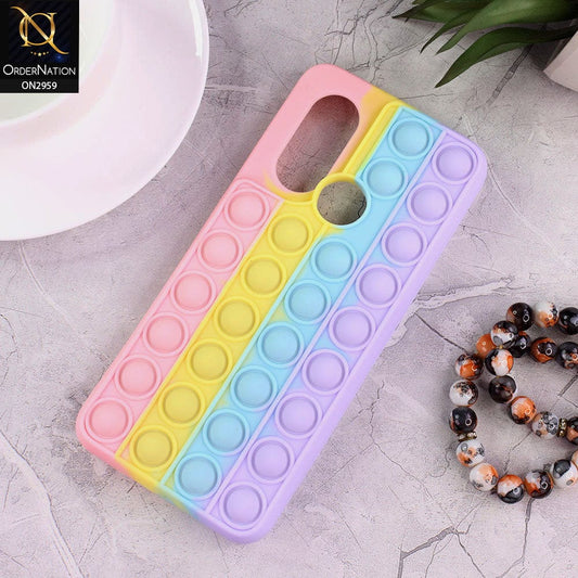 Infinix Hot 11s Cover - Pink - Trendy Fidget Stress Relief Bubble Soft Case