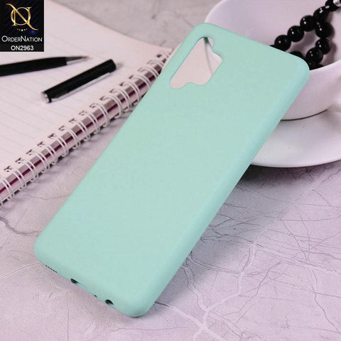 Samsung Galaxy A32 Cover - Aqua - Silky Feel Soft Silicone Protective Case