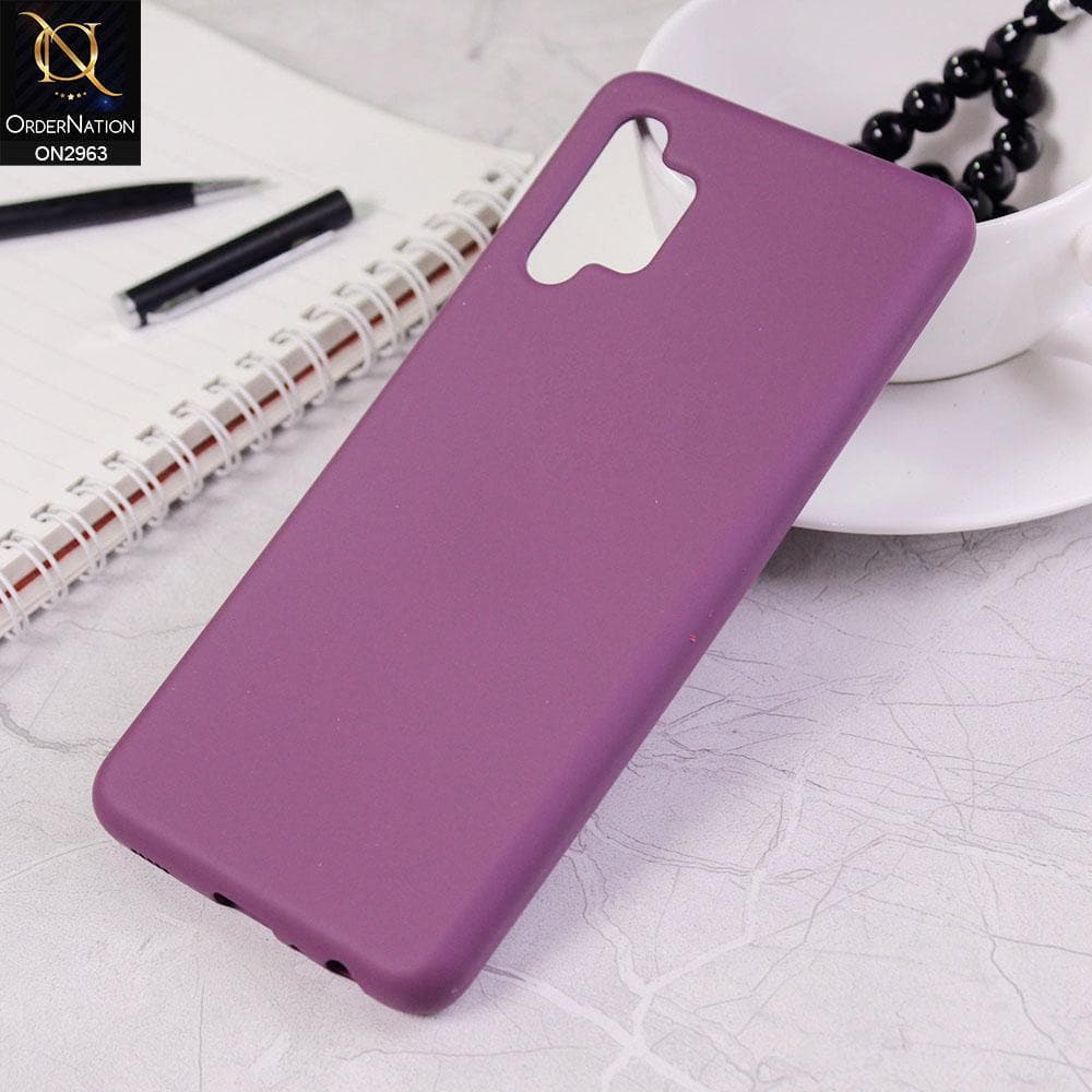 Samsung Galaxy A32 Cover - Indigo - Silky Feel Soft Silicone Protective Case