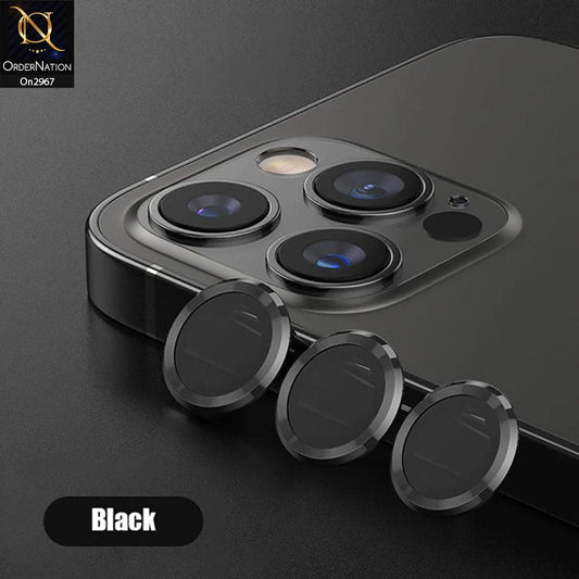 iPhone 11 Pro Protector - Metal Ring Camera Glass Protector