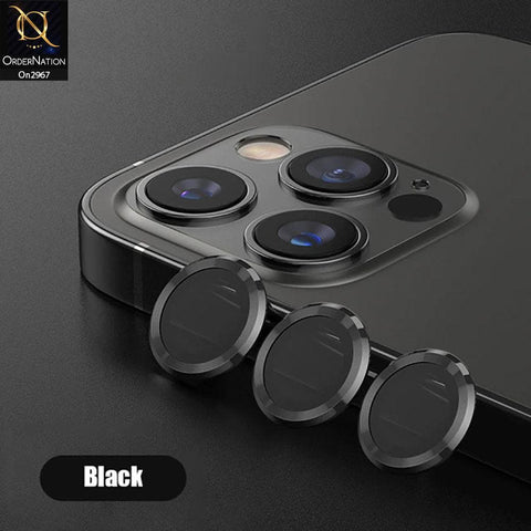 iPhone 13 Pro Protector - Metal Ring Camera Glass Protector