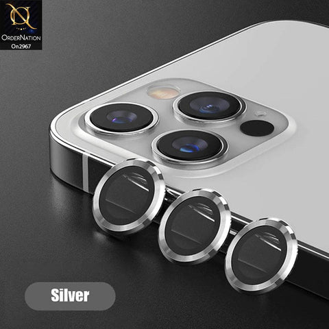 iPhone 13 Pro Protector - Metal Ring Camera Glass Protector