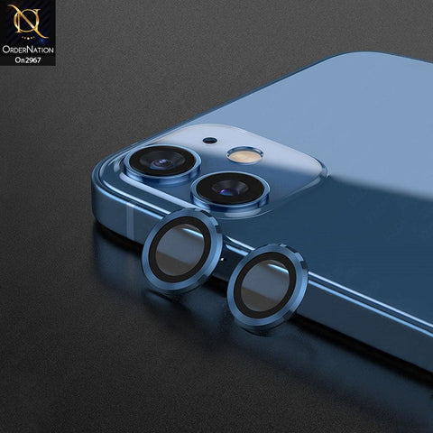iPhone 12 Protector - Metal Ring Camera Glass Protector