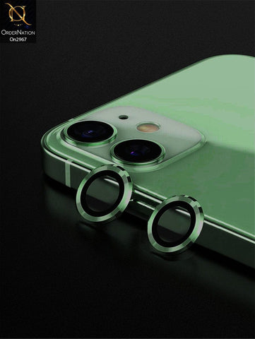 iPhone 13 Mini Protector - Metal Ring Camera Glass Protector