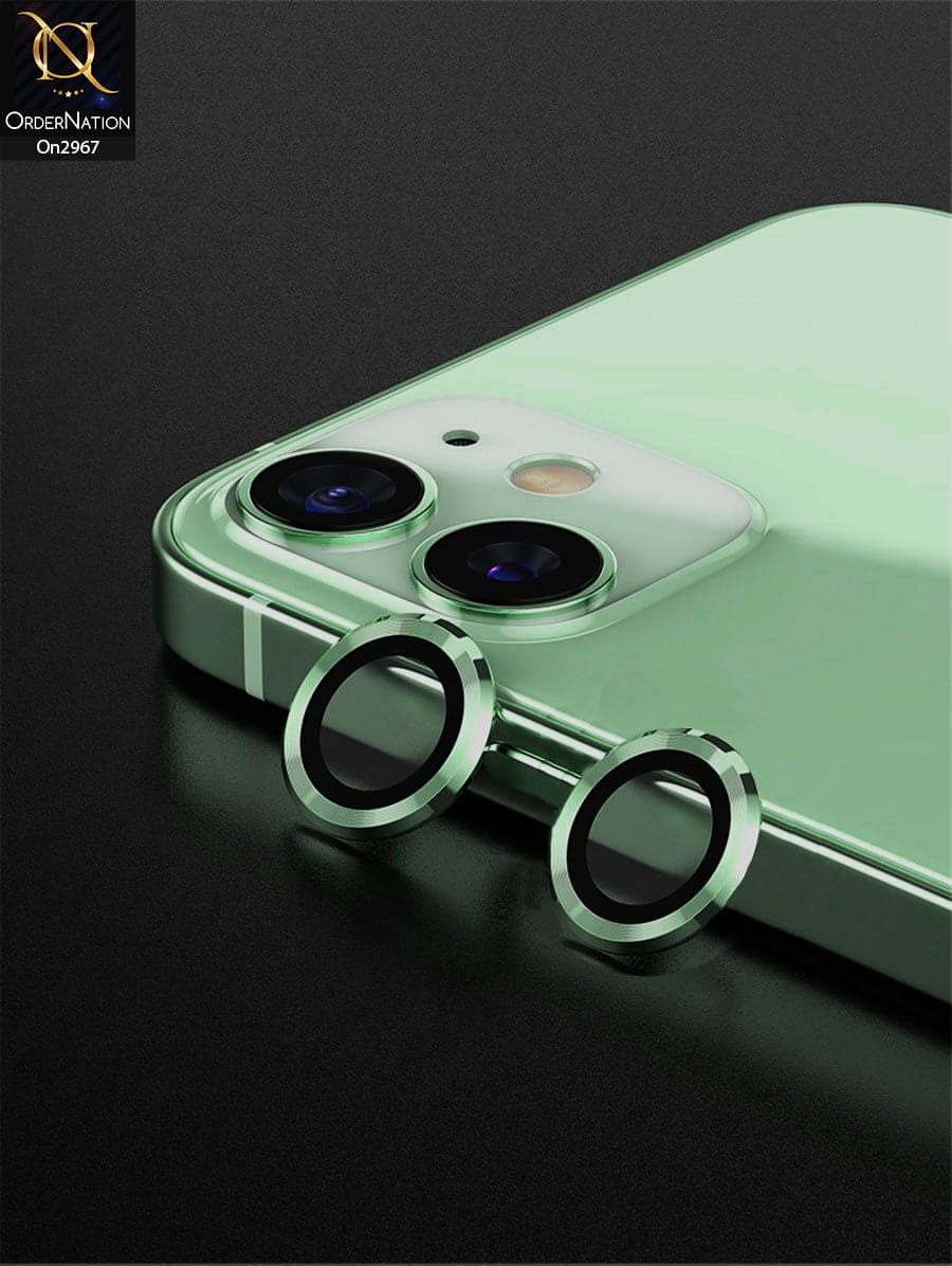 iPhone 12 Protector - Metal Ring Camera Glass Protector