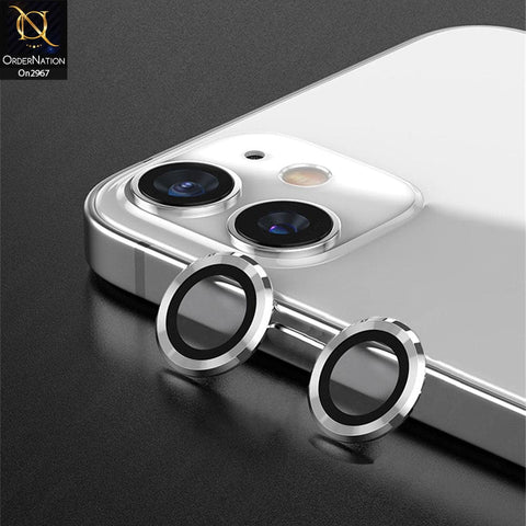iPhone 11 Protector - Metal Ring Camera Glass Protector