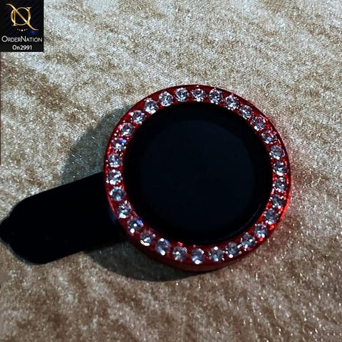 iPhone 12 Pro Max - New Girlish Diamond Rhinestones Inlaid Camera Lens Rings Protector