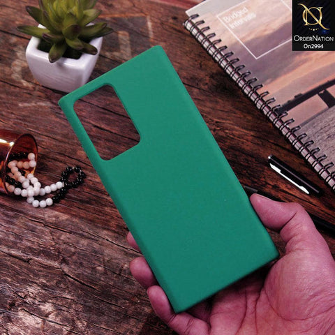 Samsung Galaxy Note 20 Ultra Cover - Shamrock Green - New Stylish Soft Candy Colors Case