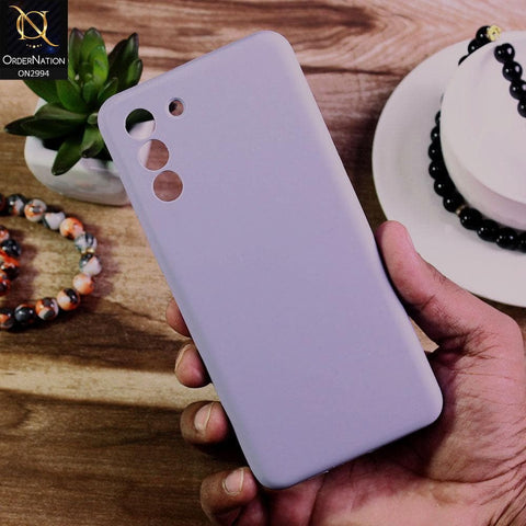 Samsung Galaxy S21 Plus 5G Cover - Light Purple - New Stylish Soft Candy Colors Case