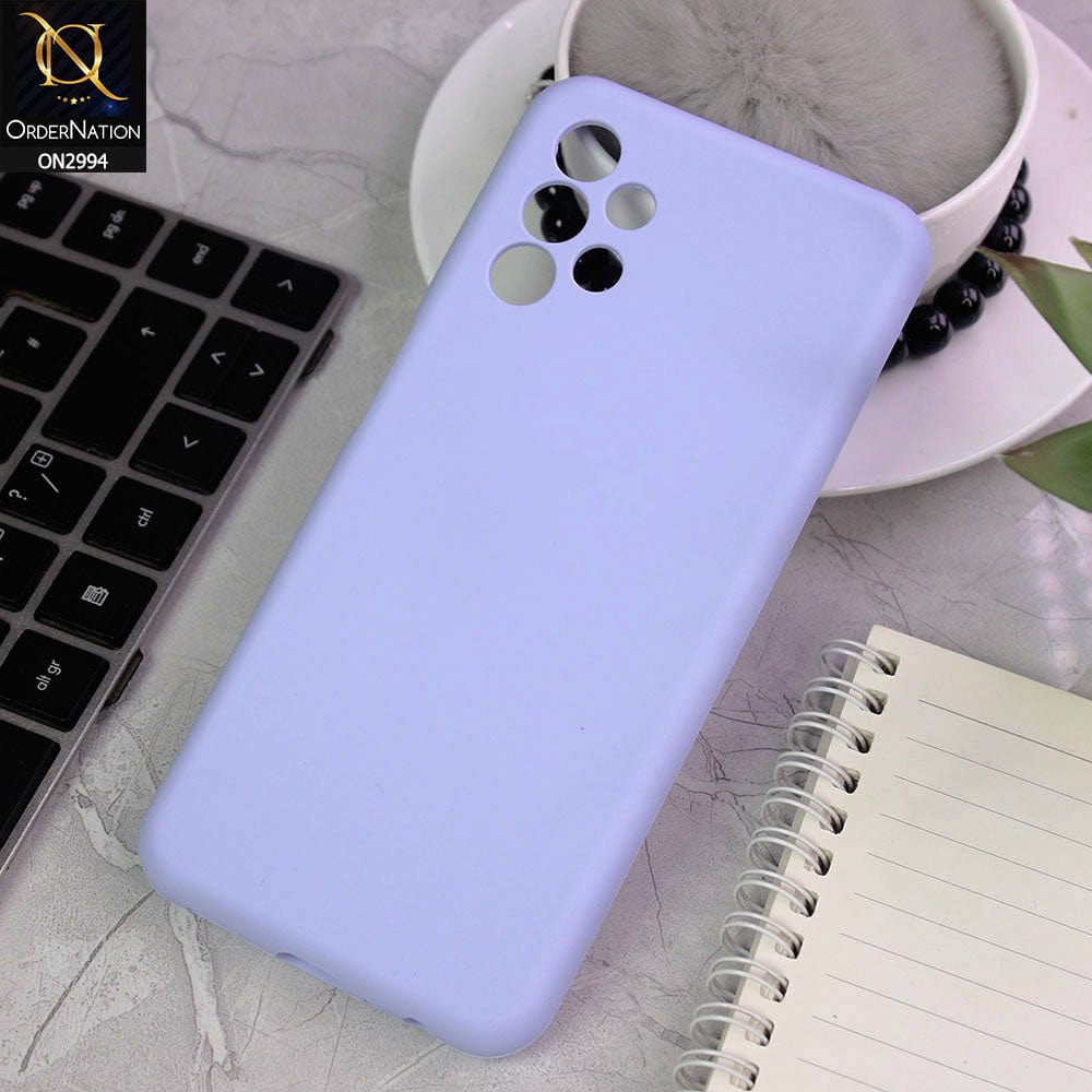 Samsung Galaxy A13 Cover - Light Purple - New Stylish Soft Candy Colors Case