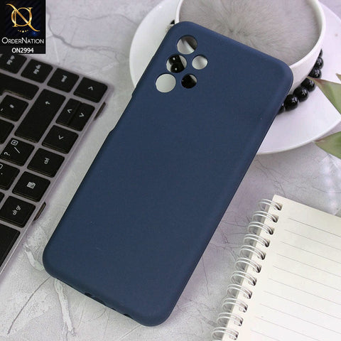 Samsung Galaxy A13 Cover - Navy Blue - New Stylish Soft Candy Colors Case