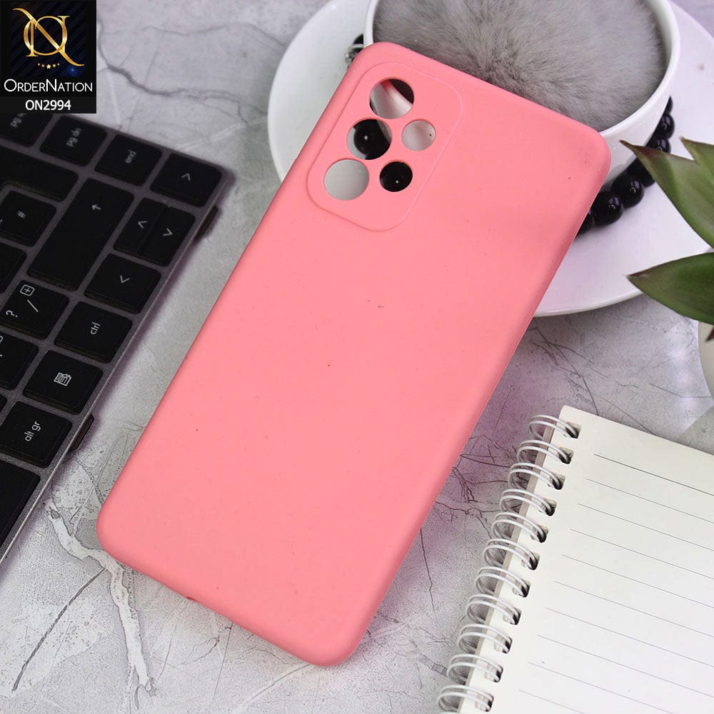 Samsung Galaxy A73 5G Cover - Pink - New Stylish Soft Candy Colors Case