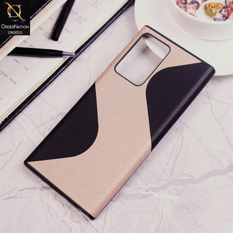 Samsung Galaxy Note 20 Ultra Cover - Black - New Smart Grid Doted Wavy Style Soft TPU Case