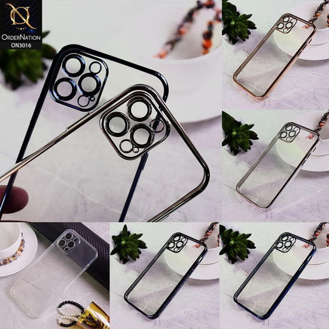iPhone XR Cover - Rose Gold - Ultra Thin Camera Protection Clear Transparent Soft Case