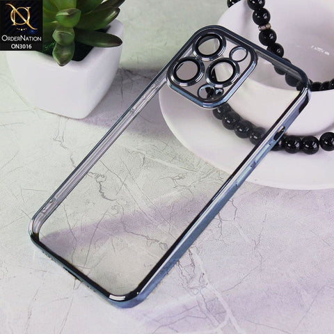 iPhone 13 Pro Cover - Sierra Blue - Ultra Thin Camera Protection Clear Transparent Soft Case