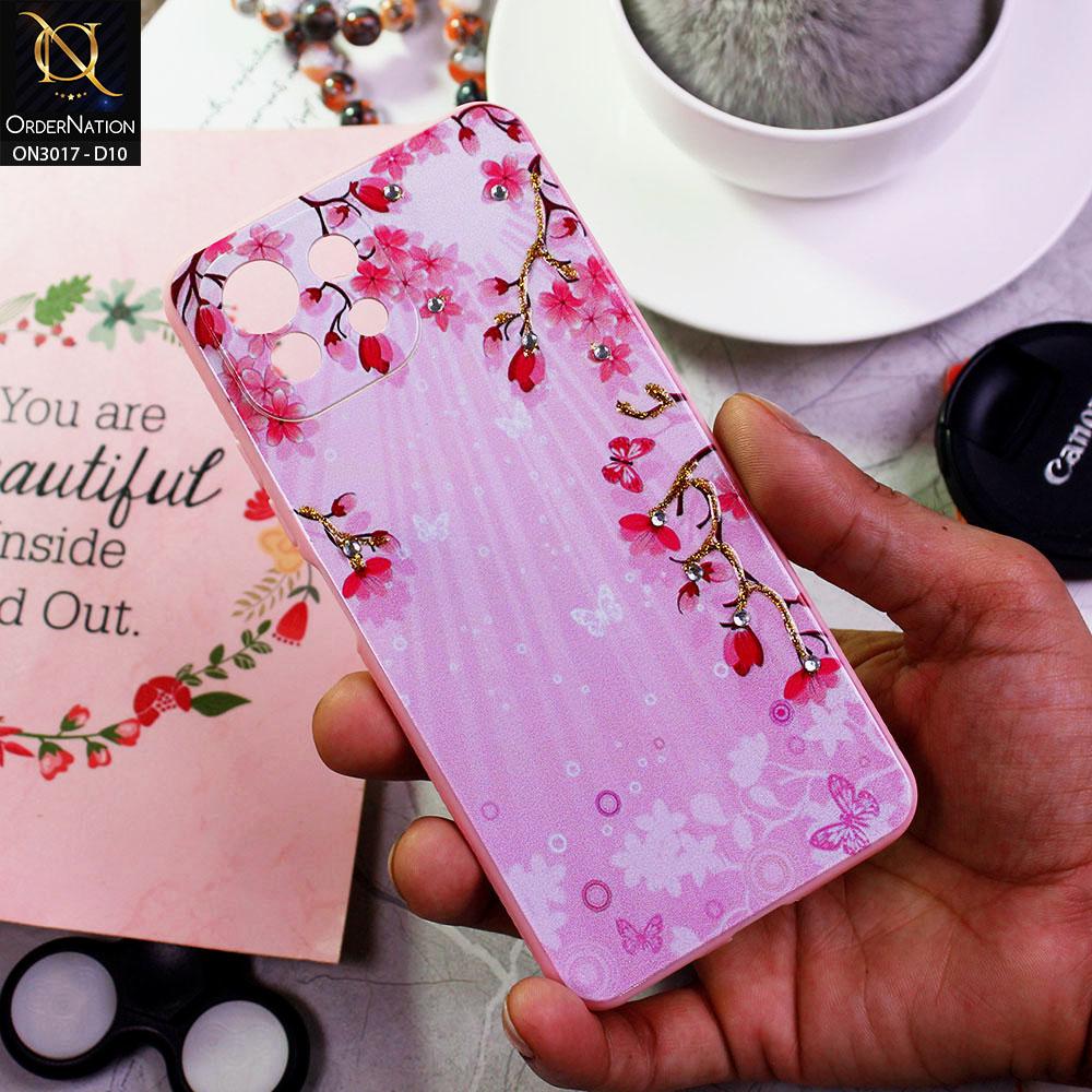 Xiaomi Mi 11 Lite Cover - Design 10 - New Spring Series Camera Protection Soft Border Case