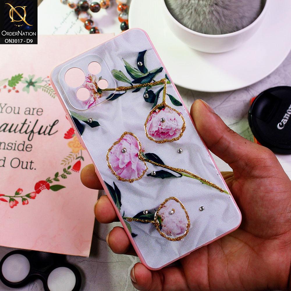 Xiaomi Mi 11 Lite Cover - Design 9 - New Spring Series Camera Protection Soft Border Case