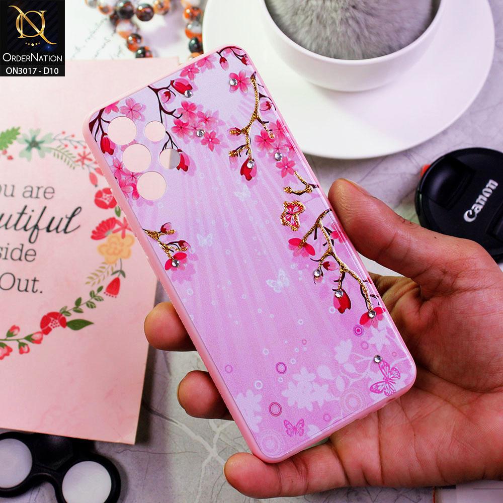 Samsung Galaxy A32 4G Cover - Design 10 - New Spring Series Camera Protection Soft Border Case