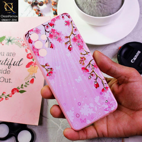 Samsung Galaxy A32 4G Cover - Design 10 - New Spring Series Camera Protection Soft Border Case