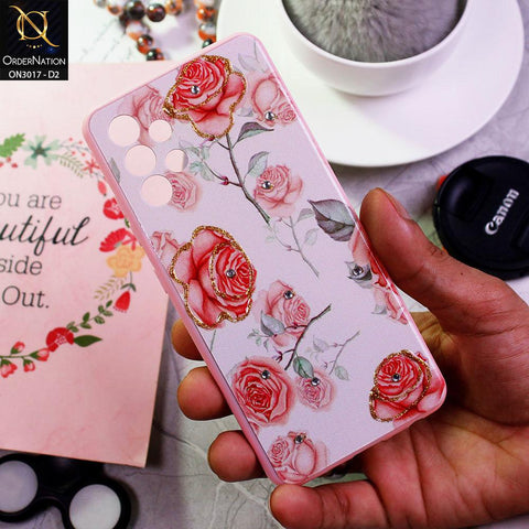 Samsung Galaxy A32 4G Cover - Design 2 - New Spring Series Camera Protection Soft Border Case