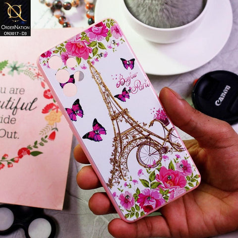 Samsung Galaxy A32 4G Cover - Design 3 - New Spring Series Camera Protection Soft Border Case