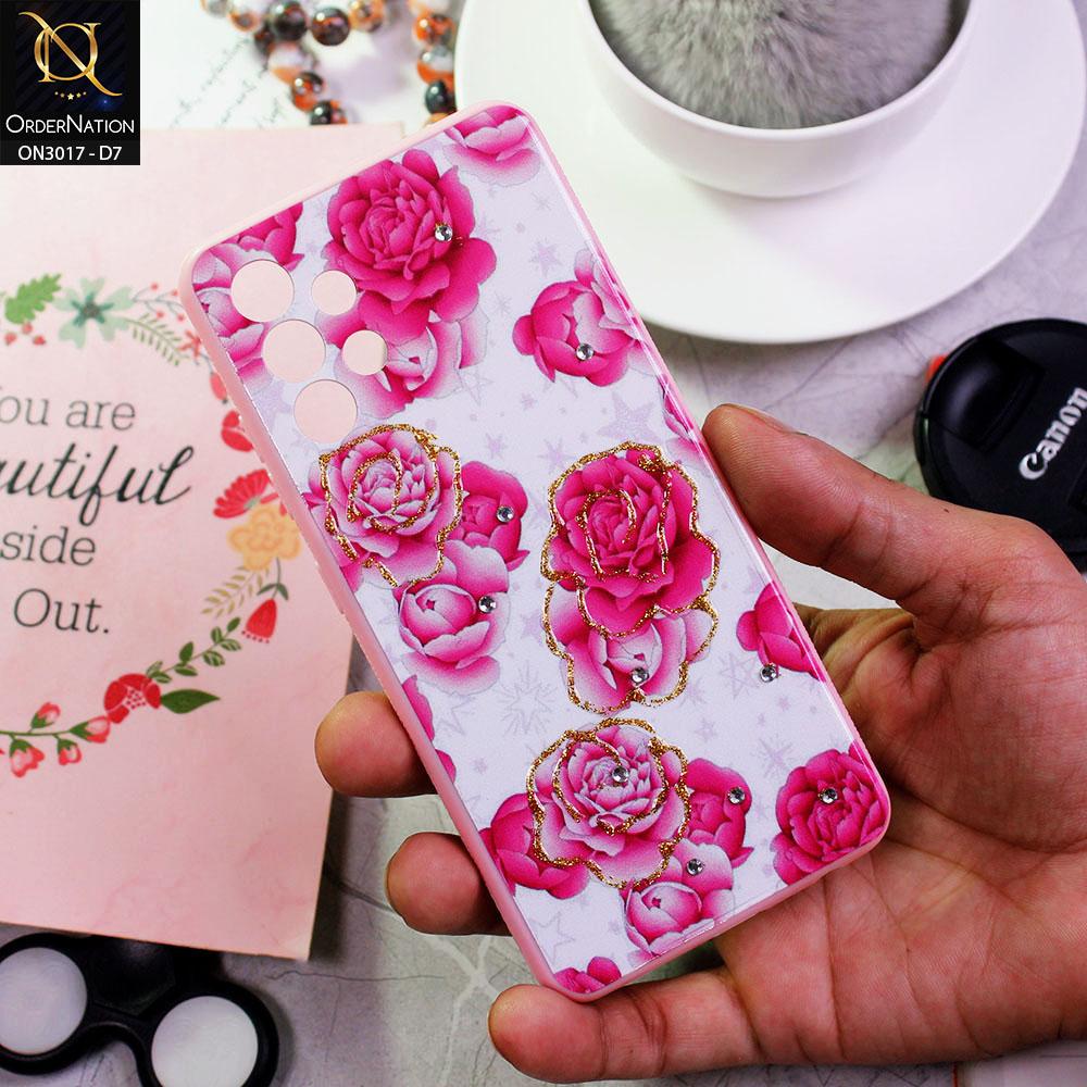 Samsung Galaxy A32 4G Cover - Design 7 - New Spring Series Camera Protection Soft Border Case