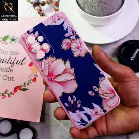 Samsung Galaxy A52 Cover - Design 4 - New Spring Series Camera Protection Soft Border Case