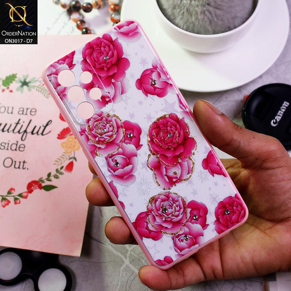 Samsung Galaxy A52 Cover - Design 7 - New Spring Series Camera Protection Soft Border Case
