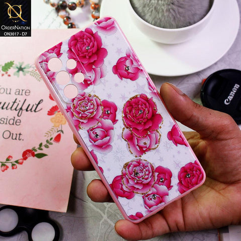 Samsung Galaxy A52 Cover - Design 7 - New Spring Series Camera Protection Soft Border Case