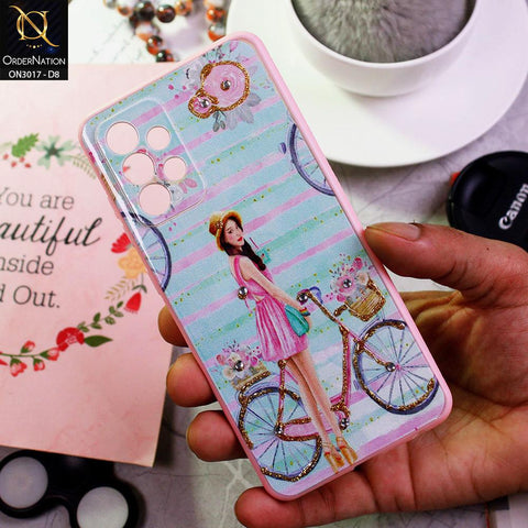 Samsung Galaxy A52 Cover - Design 8 - New Spring Series Camera Protection Soft Border Case