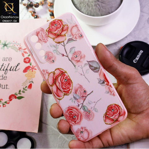 Vivo Y20s Cover - Design 2 - New Spring Series Camera Protection Soft Border Case
