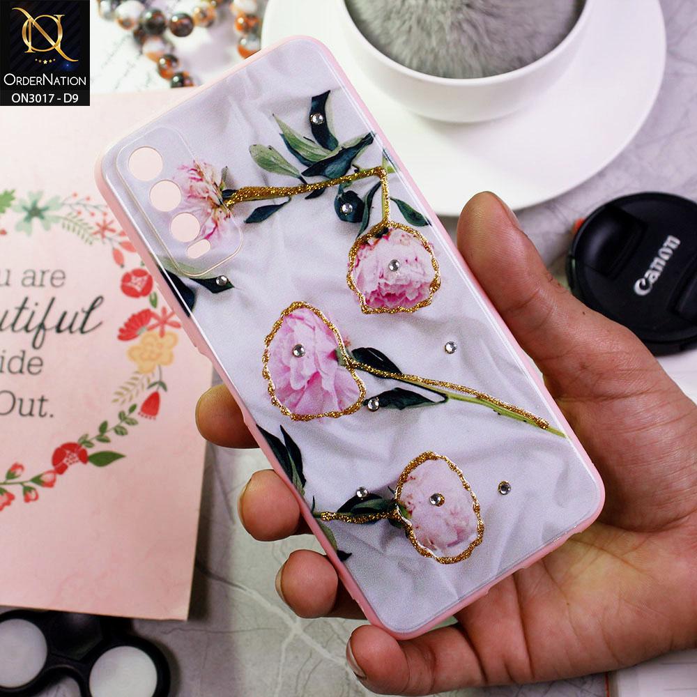 Vivo Y20A Cover - Design 9 - New Spring Series Camera Protection Soft Border Case