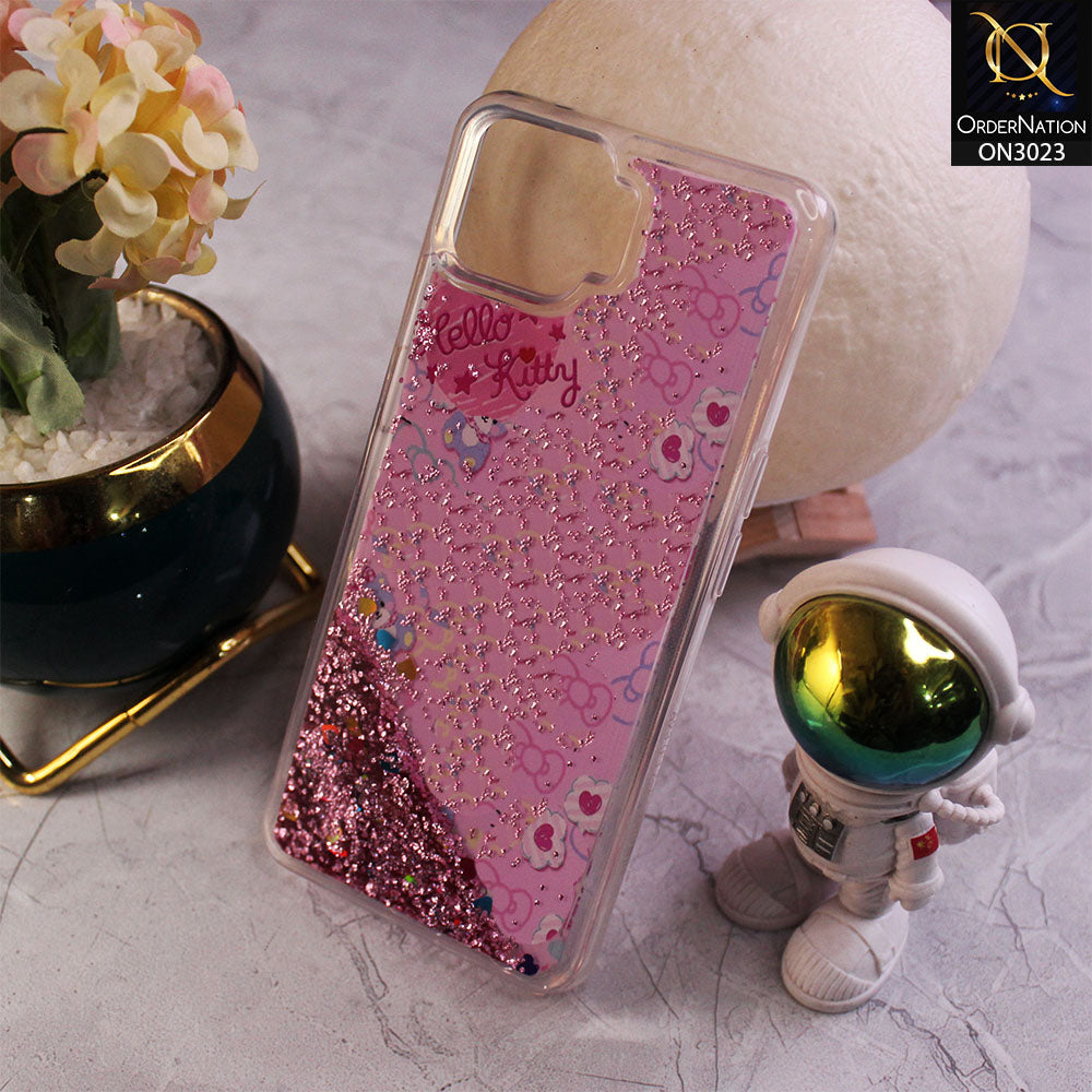 Oppo A73 Cover - Design 7 - Trendy Bling Liquid Glitter Soft Case