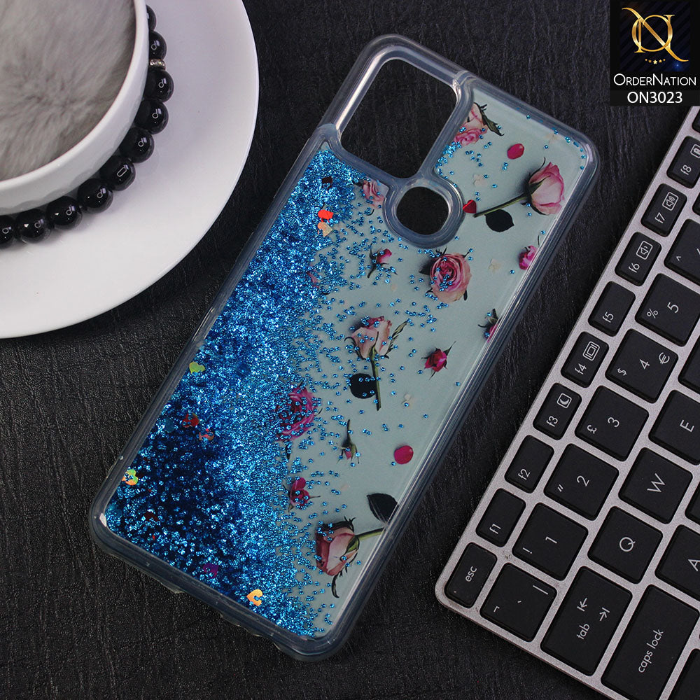 Infinix Hot 10 Cover - Design 6 - Trendy Bling Liquid Glitter Soft Case
