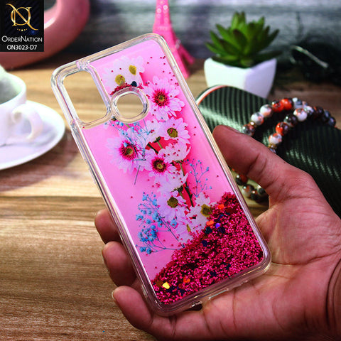 Infinix Hot 9 Play Cover - Design 10 - Trendy Bling Liquid Glitter Soft Case