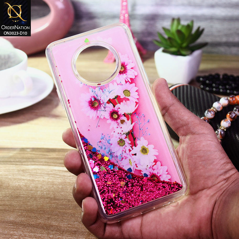 Infinix Note 7 Cover - Design 10 - Trendy Bling Liquid Glitter Soft Case