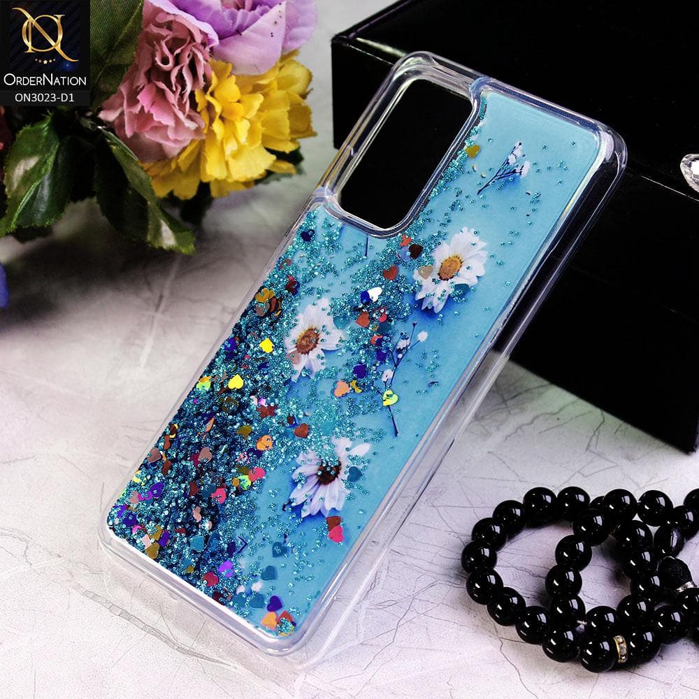 Xiaomi Mi 10T Pro Cover - Design 1 - Trendy Bling Liquid Glitter Soft Case