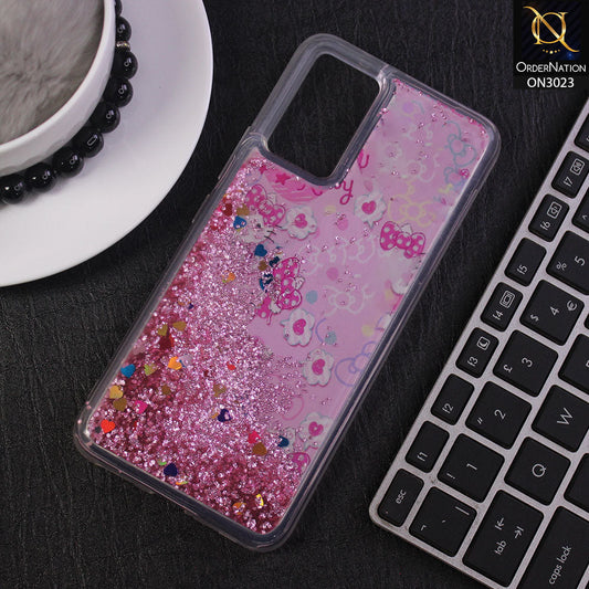 Vivo V21s Pro Cover - Design 7 - Trendy Bling Liquid Glitter Soft Case