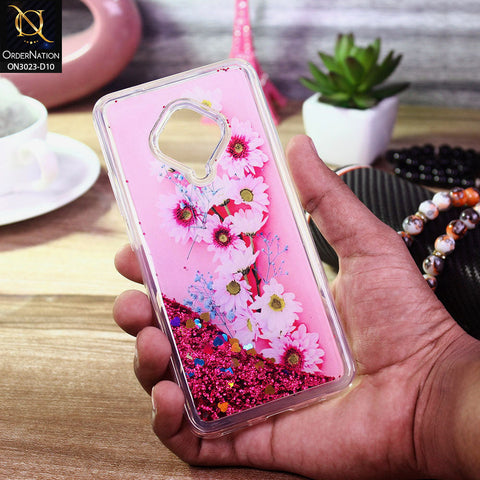 Vivo Y51 (2020 September) Pro Cover - Design 10 - Trendy Bling Liquid Glitter Soft Case