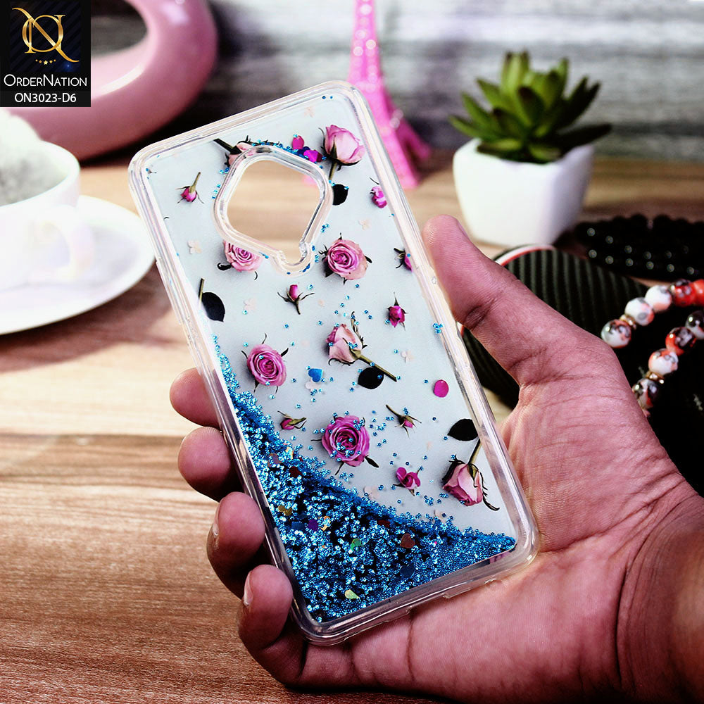 Vivo Y51 (2020 September) Pro Cover - Design 6 - Trendy Bling Liquid Glitter Soft Case